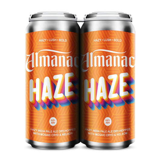 HAZE: NELSON & MOSAIC CRYO IPA by Almanac Beer Co. 16oz - SF Tequila Shop