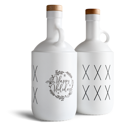 Custom Engraved KOKORO Tequila Plata 750ML