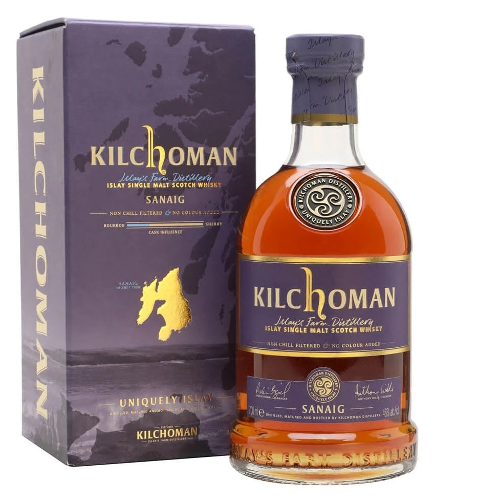 Kilchoman Sanaig Islay Single Malt Scotch Whisky - SF Tequila Shop