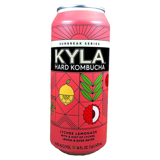 Kyla Lychee Lemonade Hard Kombucha Can - SF Tequila Shop