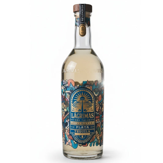 Lagrimas Plata Tequila La Sabina Benchetler Label 2024 750ML - SF Tequila Shop