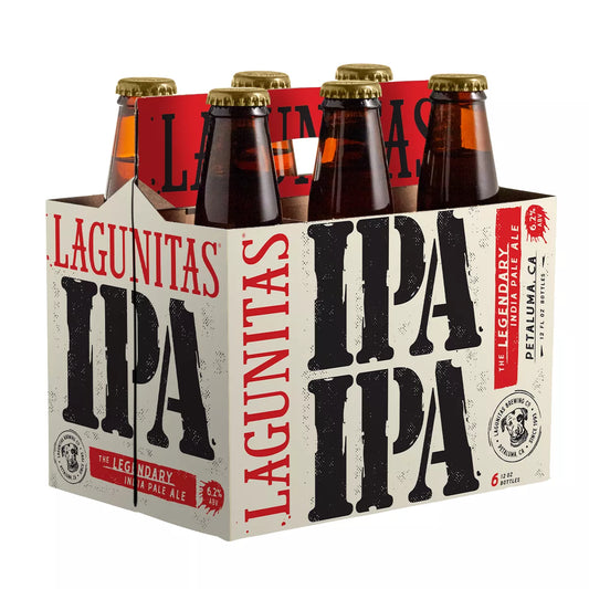 Lagunitas IPA Beer - 6pk/12 fl oz Bottles - SF Tequila Shop