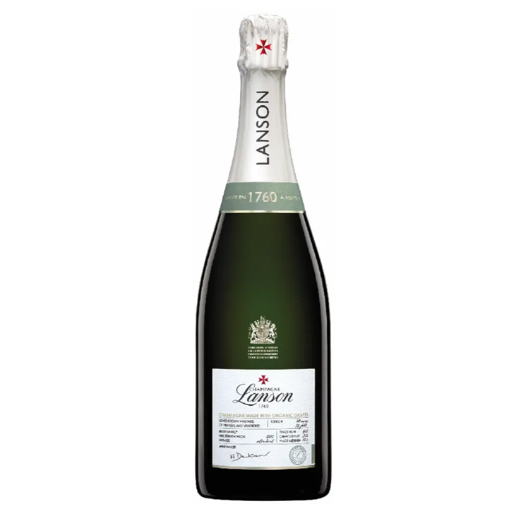 Lanson Brut Green Label Organic Champagne NV 750ml - SF Tequila Shop