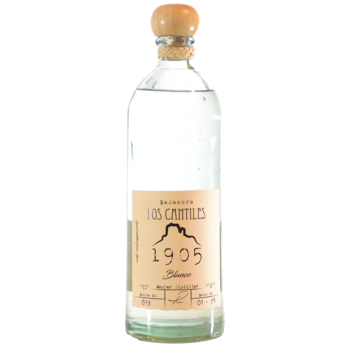 Los Cantiles 1905 Bacanora Blanco 750ml - SF Tequila Shop