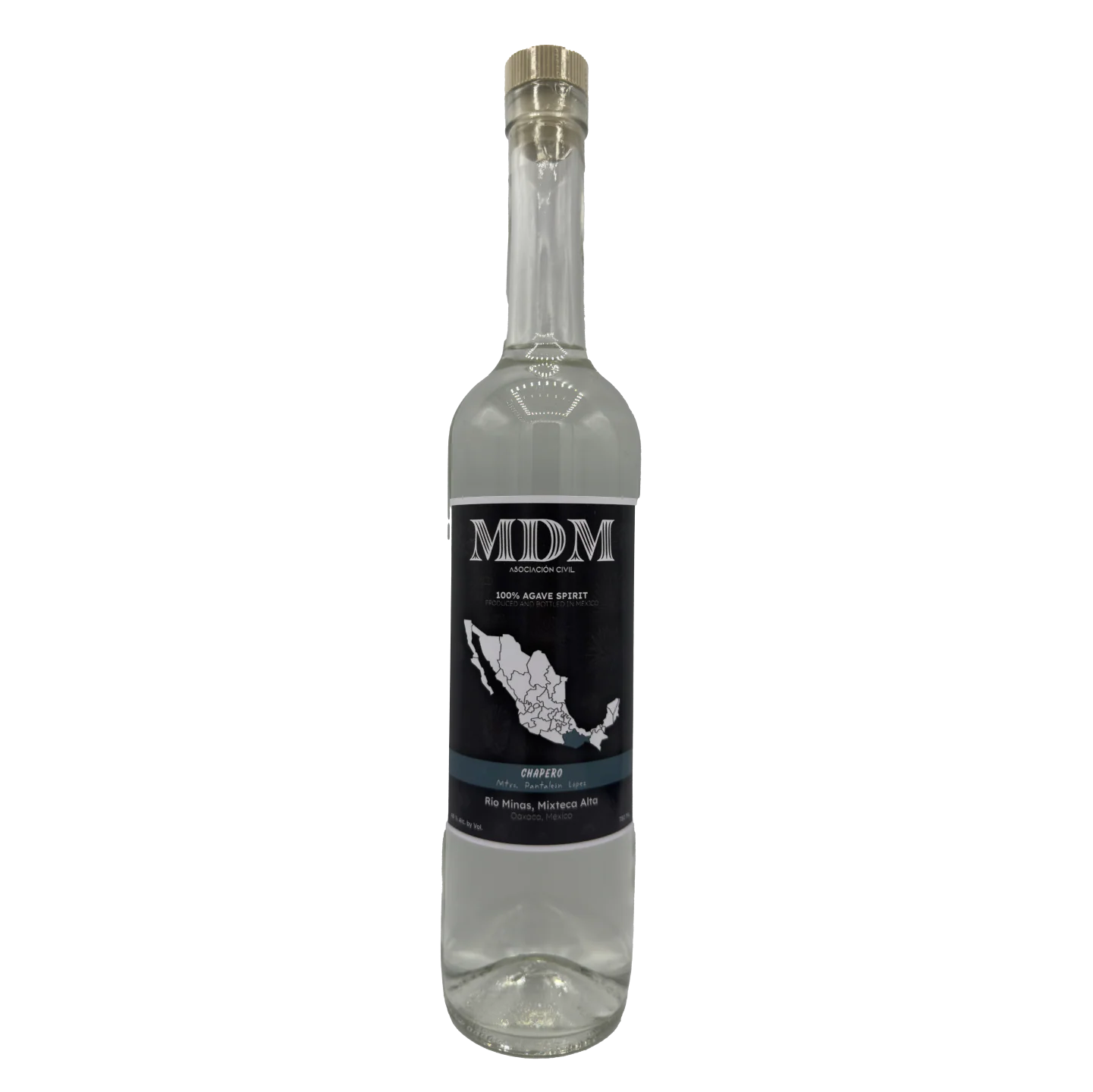 MDM Chapero Rio Minas Mixteca Alta Oaxacan Agave Spirit 750ml - SF Tequila Shop