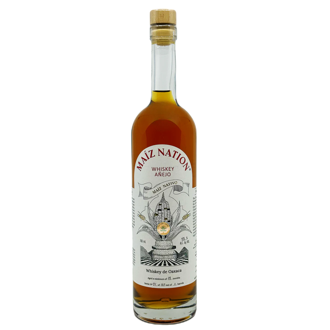 Maiz Nation Oaxacan Anejo Whiskey - SF Tequila Shop