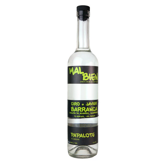 Mal Bien Ciro &amp; Javier Barranca Papalote (Cupreata) Agave Spirit 750ml - SF Tequila Shop