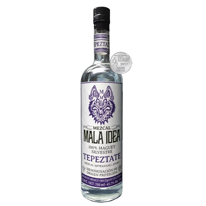 Mezcal Mala Idea Tepeztate 750ml - SF Tequila Shop