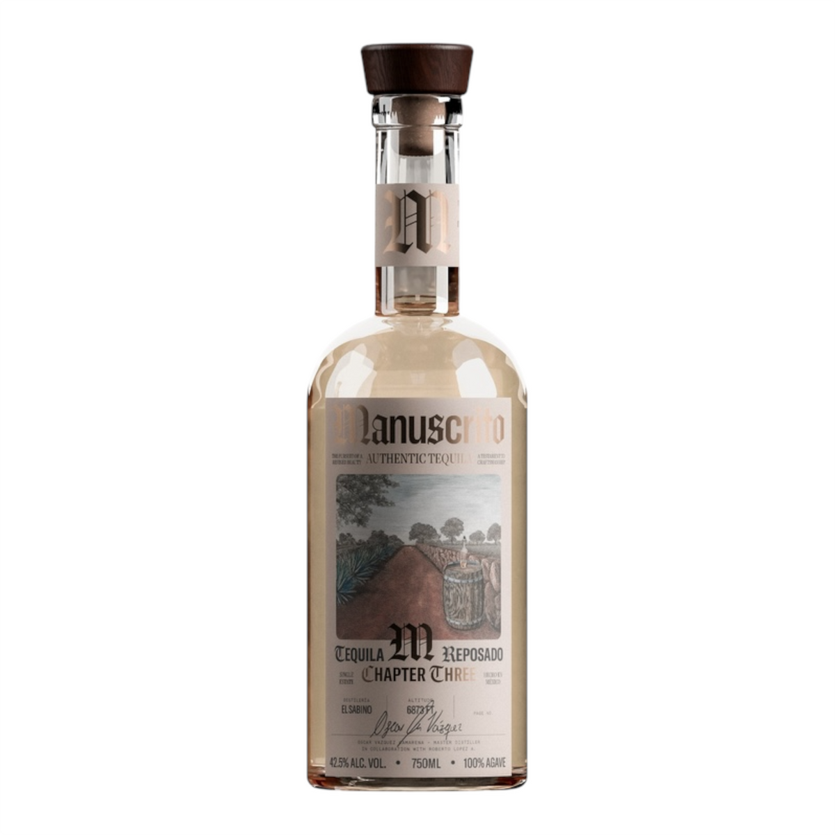 Manuscrito (Chapter 3) Reposado Tequila 750ML - SF Tequila Shop