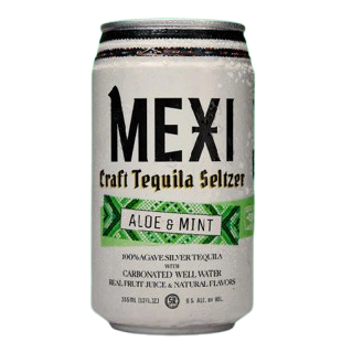 Mexi Craft Tequila Seltzer - Aloe & Mint 4pk 12oz - SF Tequila Shop
