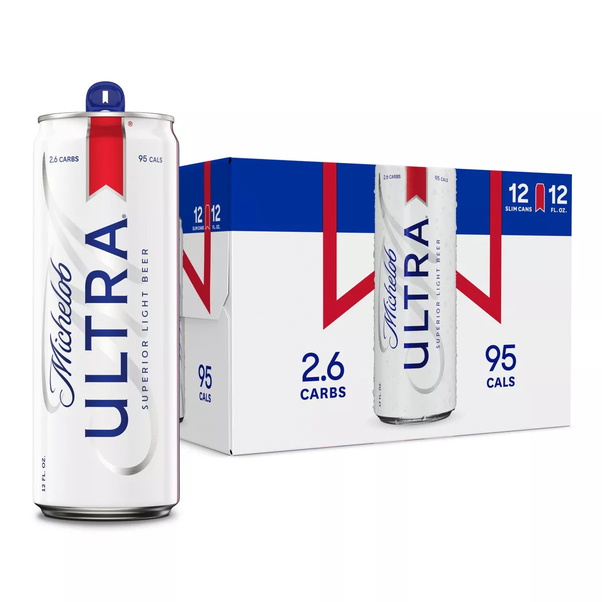 Michelob Ultra Superior Light Beer - 12pk/12 fl oz Cans - SF Tequila Shop