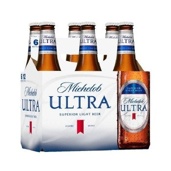 Michelob Ultra Superior Light Beer - 6pk/12 fl oz Bottles - SF Tequila Shop
 