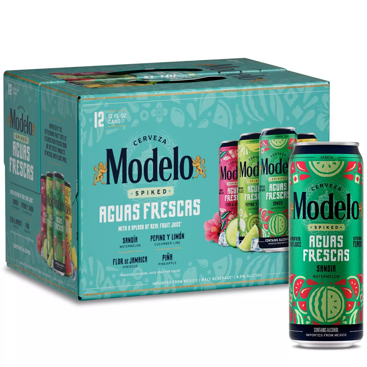 Modelo Aguas Frescas 12pk cans - SF Tequila Shop