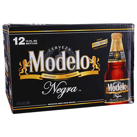 Modelo Negra 12/12Oz  - SF Tequila Shop