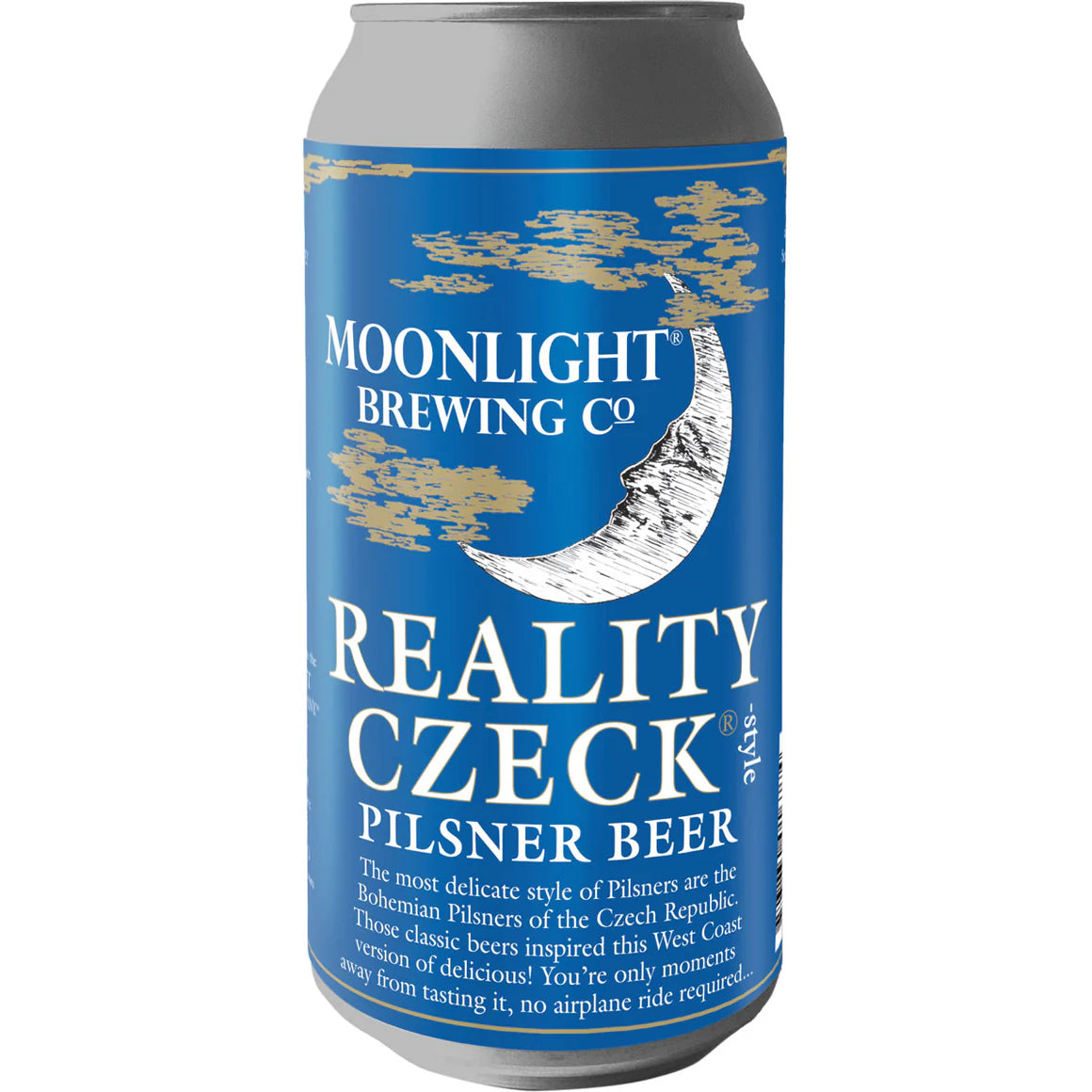 Moonlight Brewing Co. Realty Czeck Pils 16oz - SF Tequila Shop