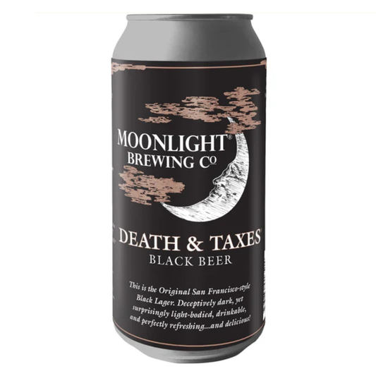 Moonlight Brewing Co. Death & Taxes Black Beer 16oz - SF Tequila Shop
