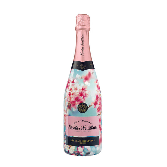 Nicolas Feuillatte Brut Rose Champagne 750ml

(Sakura wrapped bottle) - SF Tequila Shop