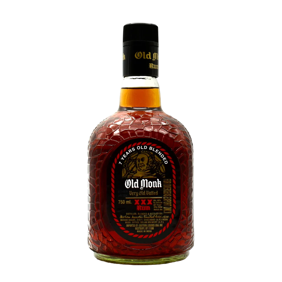 Old Monk XXX Rum India 750ML - SF Tequila Shop