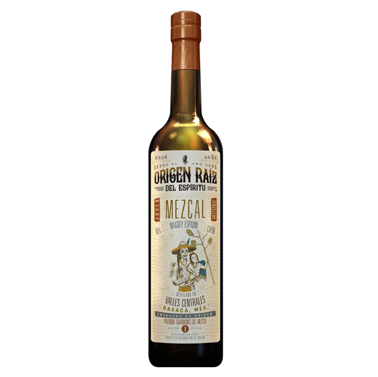 Origen Raíz Espadin Capón Valentín Cortés Oaxaca Mezcal 750ml - SF Tequila Shop