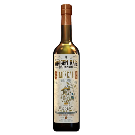 Origen Raíz Espadin Capón Valentín Cortés Oaxaca Mezcal 750ml - SF Tequila Shop
