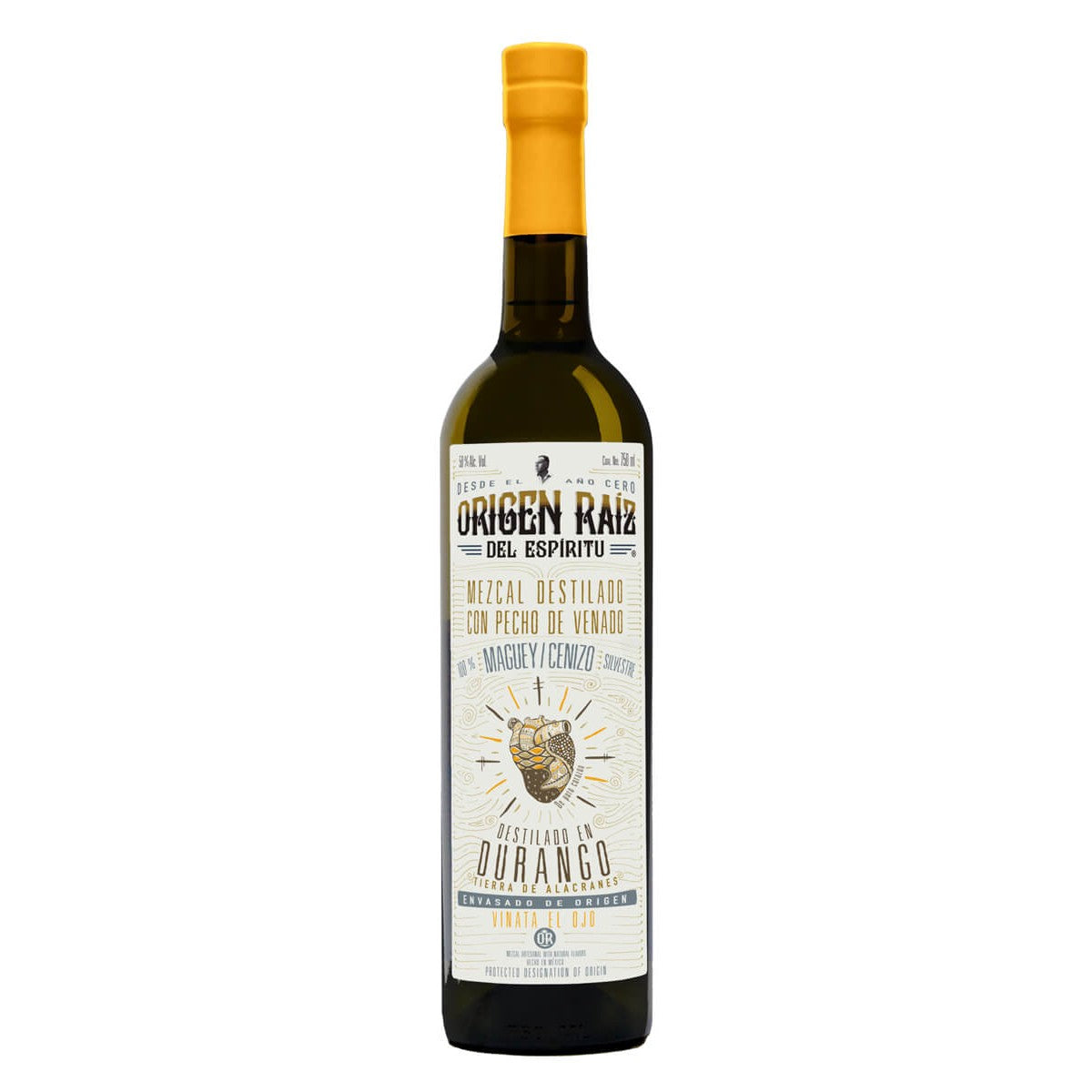 Origen Raiz Pecho de Venado Mezcal 750ML - SF Tequila Shop