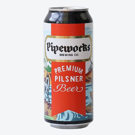 Premium Pilsner Beer by Pipeworks Brewing Co. 16oz - SF Tequila Shop