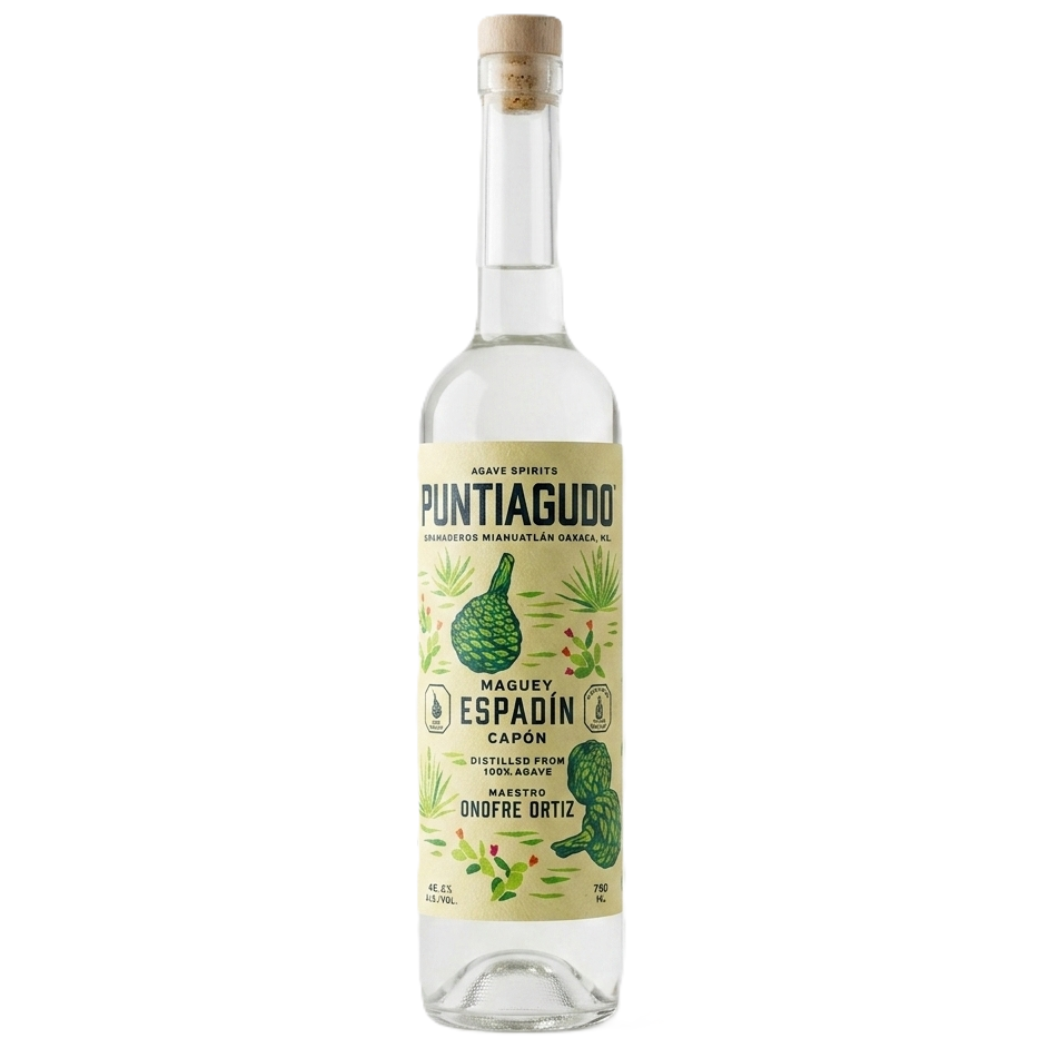 Puntiagudo Maguey Espadín Capón Agave Spirit 750ml - SF Tequila Sop