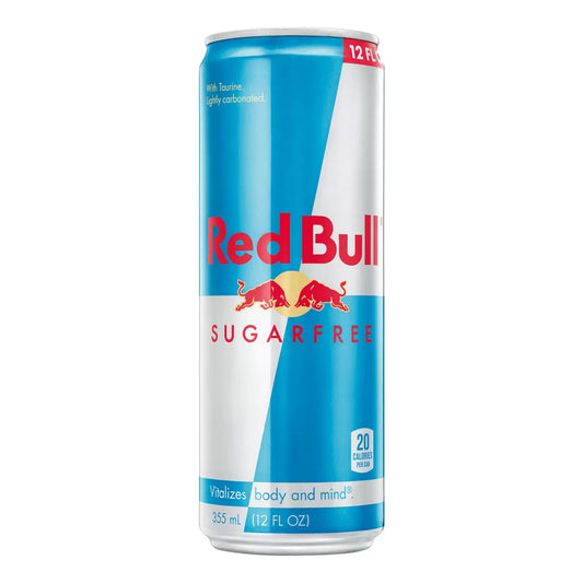 Red Bull Sugar Free Energy Drink - 12 fl oz Can - SF Tequila Shop