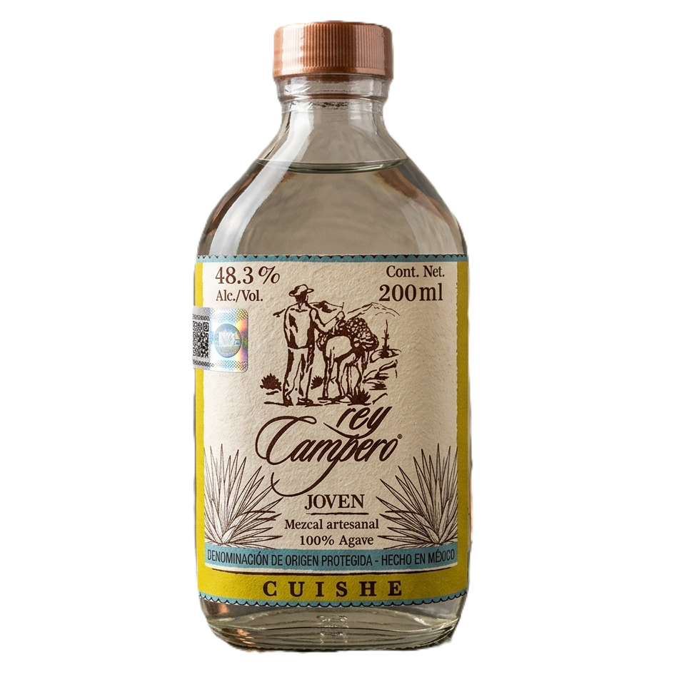 Rey Campero Cuishe Artesanal Mezcal 200ml - SF Tequila Shop