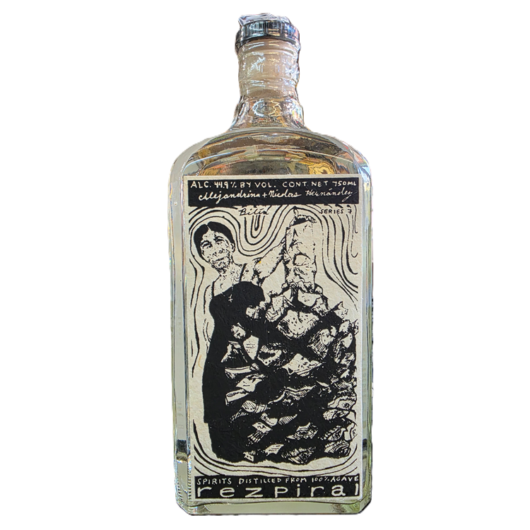 Rezpiral Series 7 Alejandrina & Nicolás Hernández 44.9% Bilia Agave Spirit 750ML - SF Tequila Shop