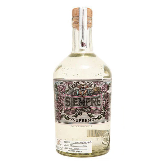 Siempre Tequila Supremo Still Strength 750ml - SF Tequila Shop