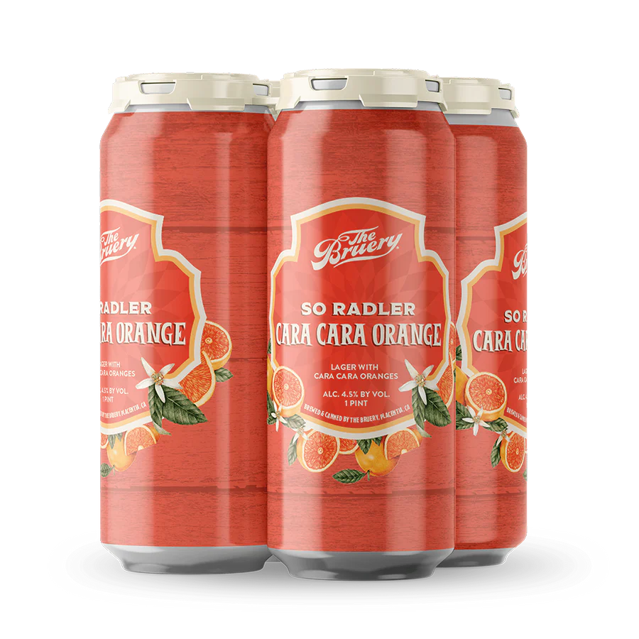 The Bruery So Radler Cara Cara Orange 16oz - SF Tequila Shop