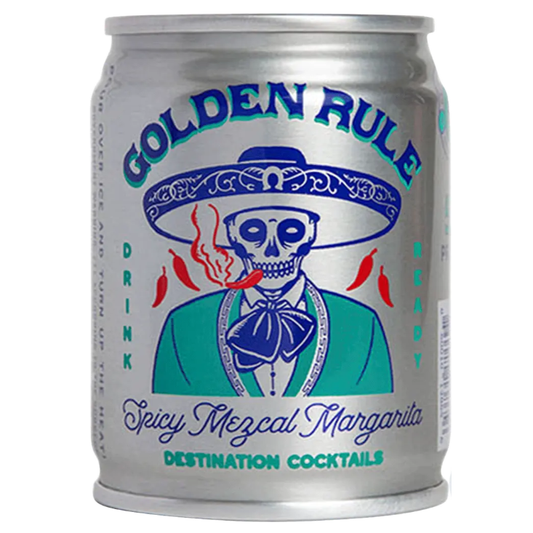 Golden Rule Canned Cocktails Spicy Mezcal Margarita 100 ml - SF Tequila Shop