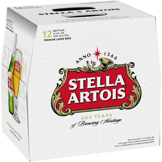 Stella Artois 12Pk Can - SF Tequila Shop