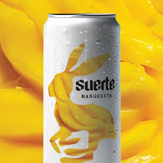 Suerte Mangorita Mango Margarita RTD 4pk 12oz - SF Tequila Shop