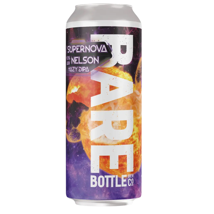 Supernova Nelson Hazy DIPA by Barebottle Brewing Company 16oz