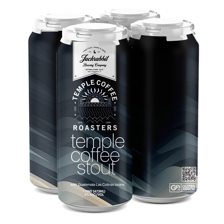 Jackrabbit Brewery Temple Coffee Stout 16oz