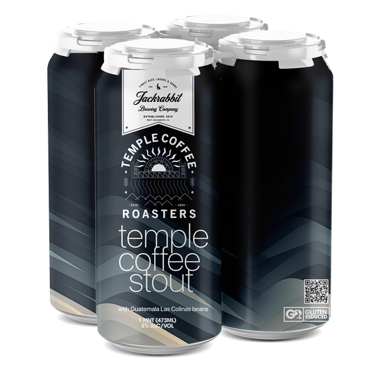 Jackrabbit Brewery Temple Coffee Stout 16oz