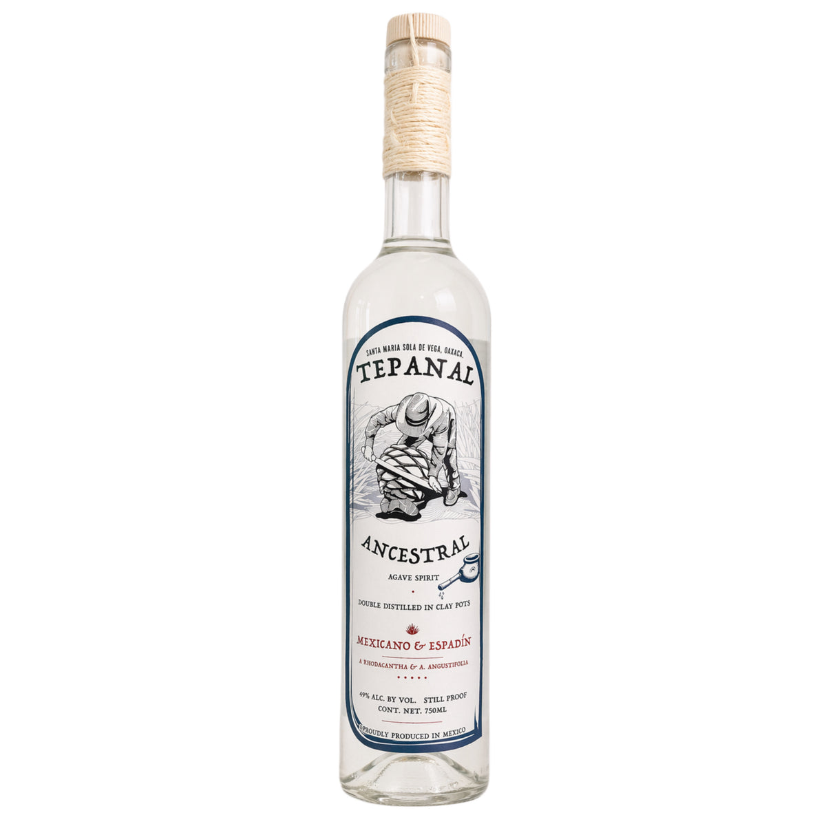 Tepanal Ancestral Mexicano & Espadín Ensamble Agave Spirit 750ml - SF Tequila Shop