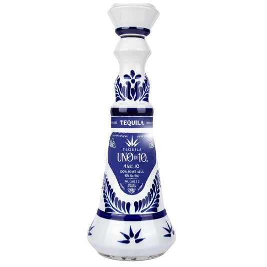 Tequila Uno de 10 Añejo 1L - SF Tequila Shop