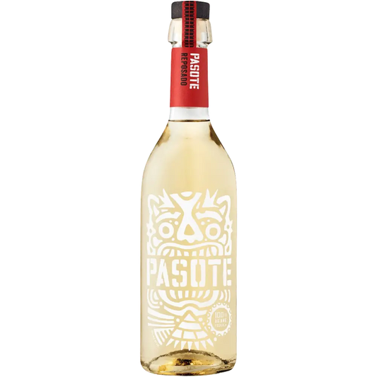 Tequila Pasote Reposado Etched Bottle 750ML - SF Tequila Shop