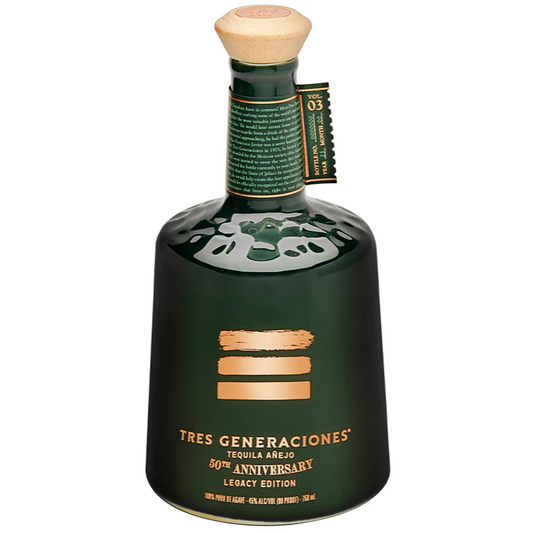 Tres Generaciones 50th Anniversary Edition Anejo Tequila 750ml - SF Tequila Shop