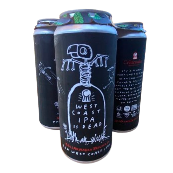 West Coast IPA is Dead - Cellarmaker Brewing 16 oz - SF Tequila Shop