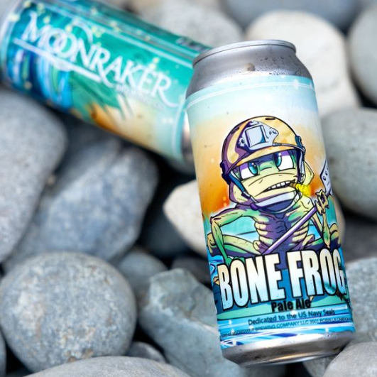 Moonraker Brewing Co. Bone Frog Pale Ale 16oz - SF Tequila Shop