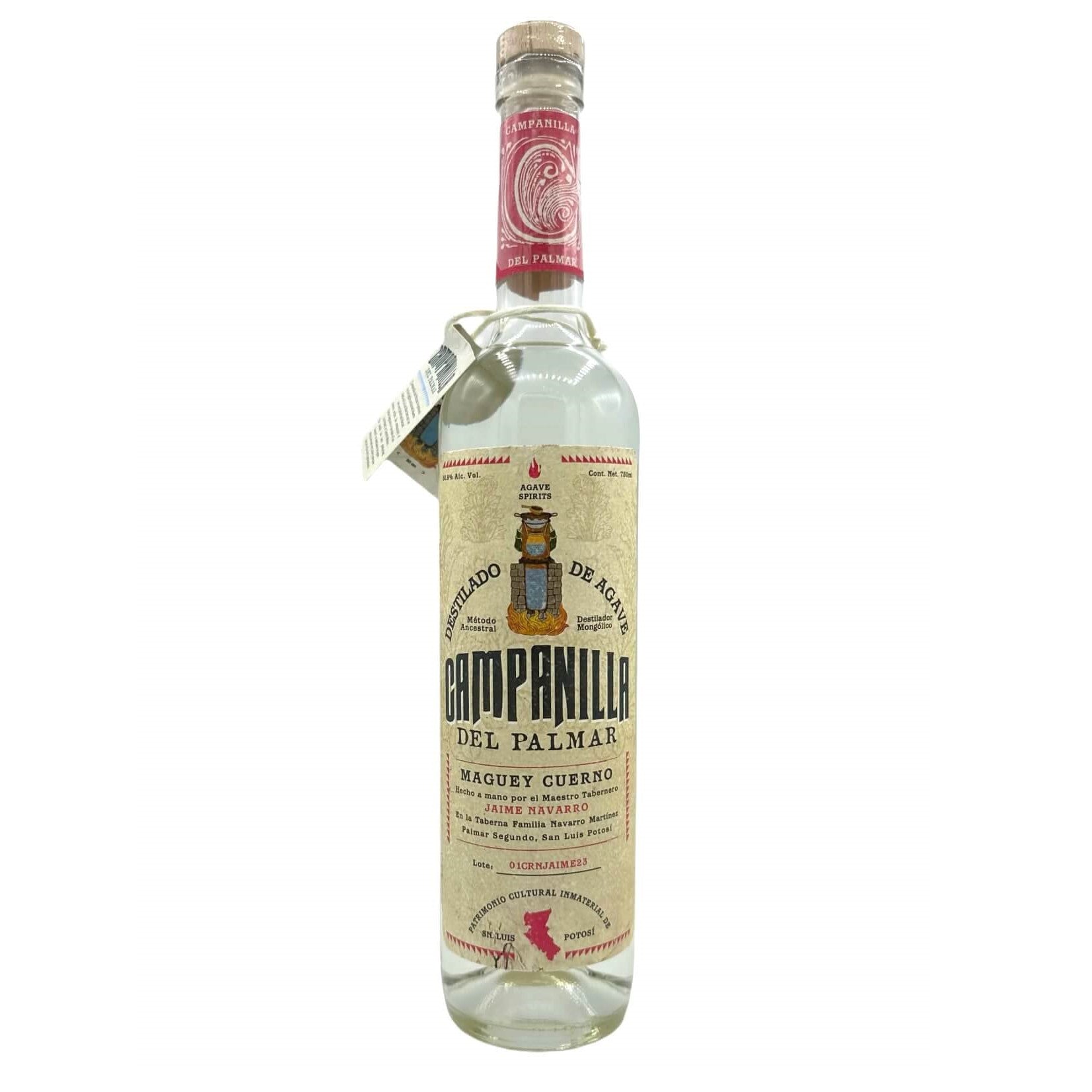 Campanilla del Palmar Cuerno - Jaime Navarro 750ml - SF Tequila Shop