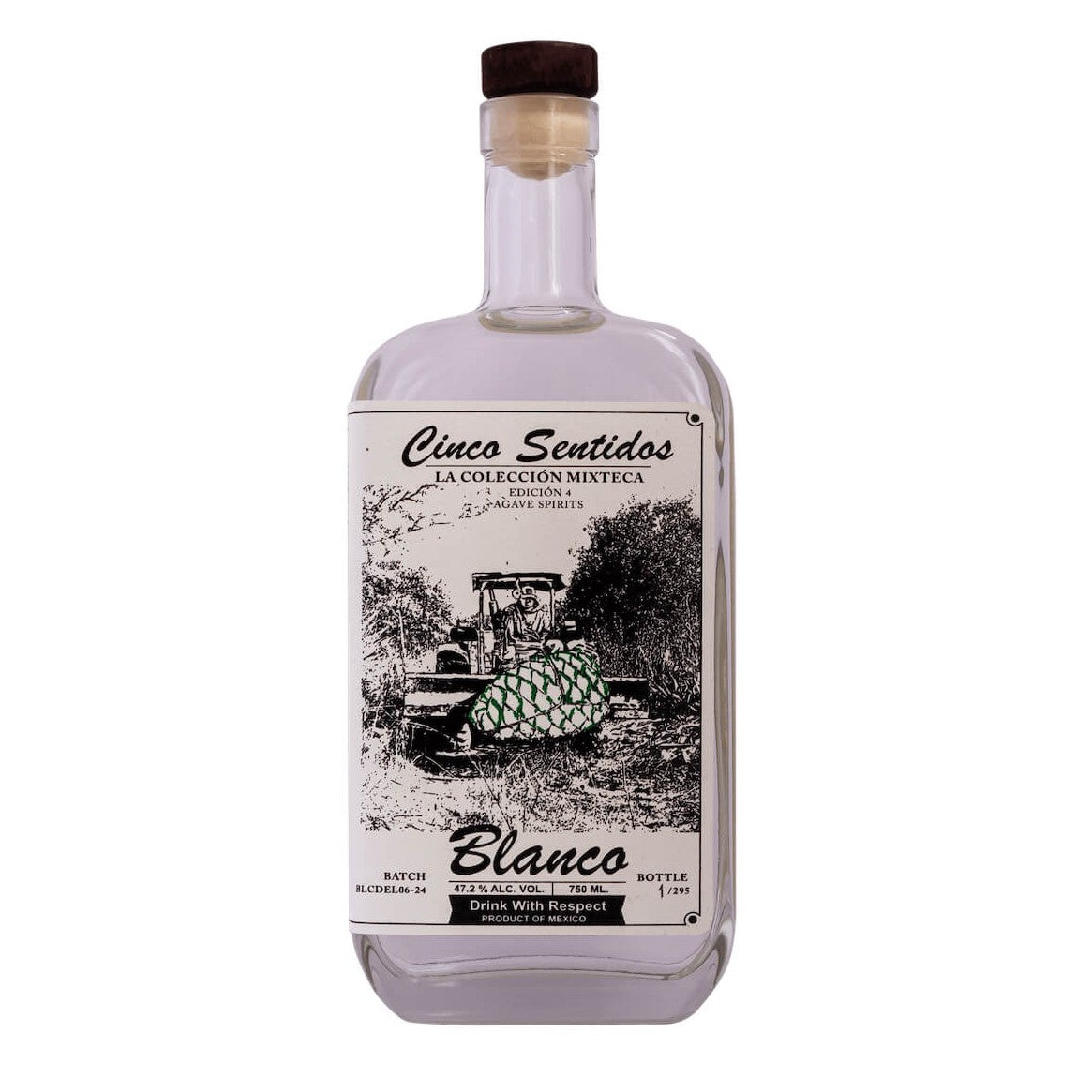 Cinco Sentidos (5 Sentidos) Coleccion Mixteca Blanco (750ml) - SF Tequila Shop