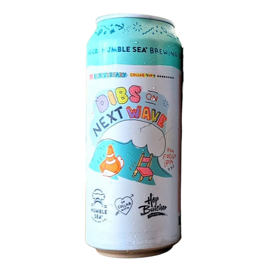 DIBS ON NEXT WAVE Foggy IPA by Humble Sea Brewing Company 16oz. - SF Tequila Shop
