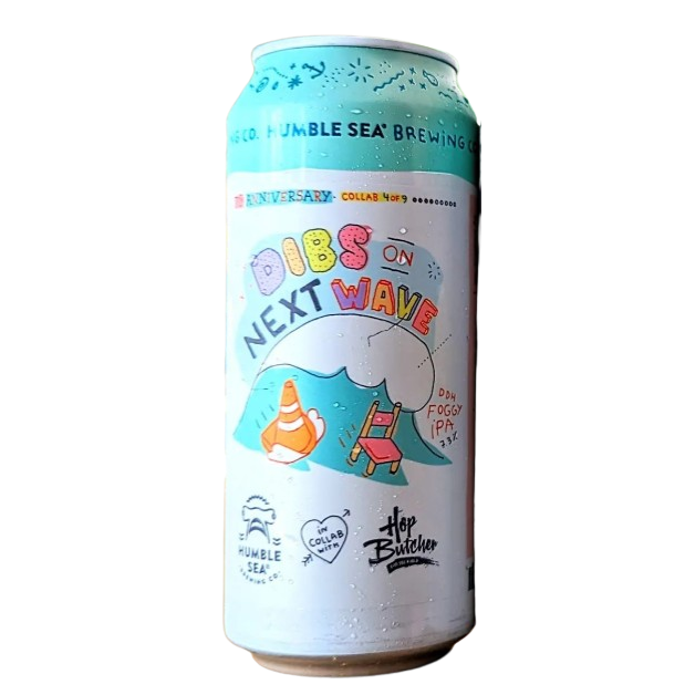 DIBS ON NEXT WAVE Foggy IPA by Humble Sea Brewing Company 16oz. - SF Tequila Shop