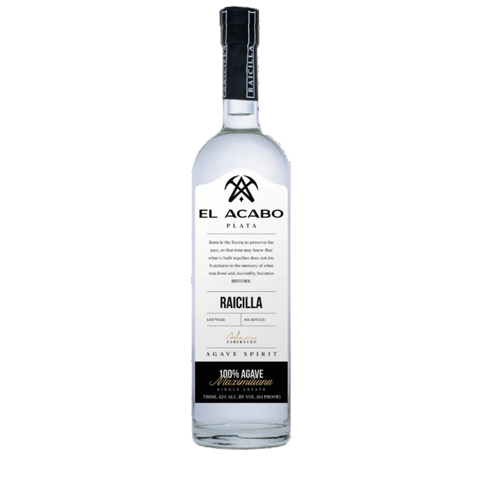 El Acabo Plata Raicilla 750ML