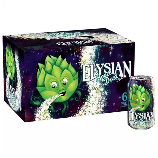 Elysian Brew Space Dust IPA (6 Pack of 12 oz cans)  - SF Tequila Shop